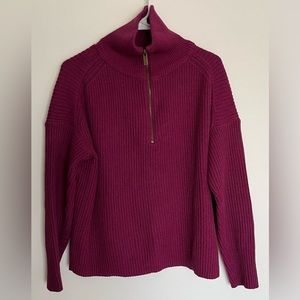Rachel Zoe, fuchsia sweater, size medium